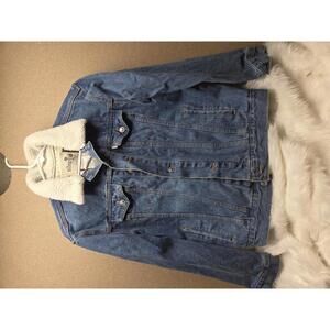 Levi's SilverTab Sherpa Lined Denim Jacket LGG 12-13 Yrs